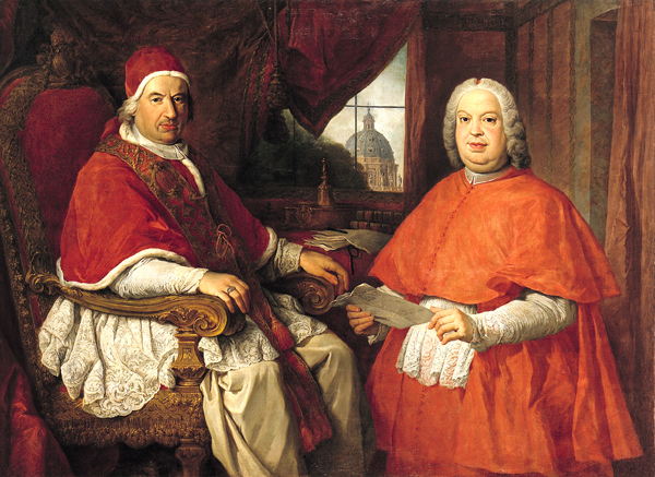 Benedetto XIV Lambertini e il cardinale Silvio Valenti Gonzaga