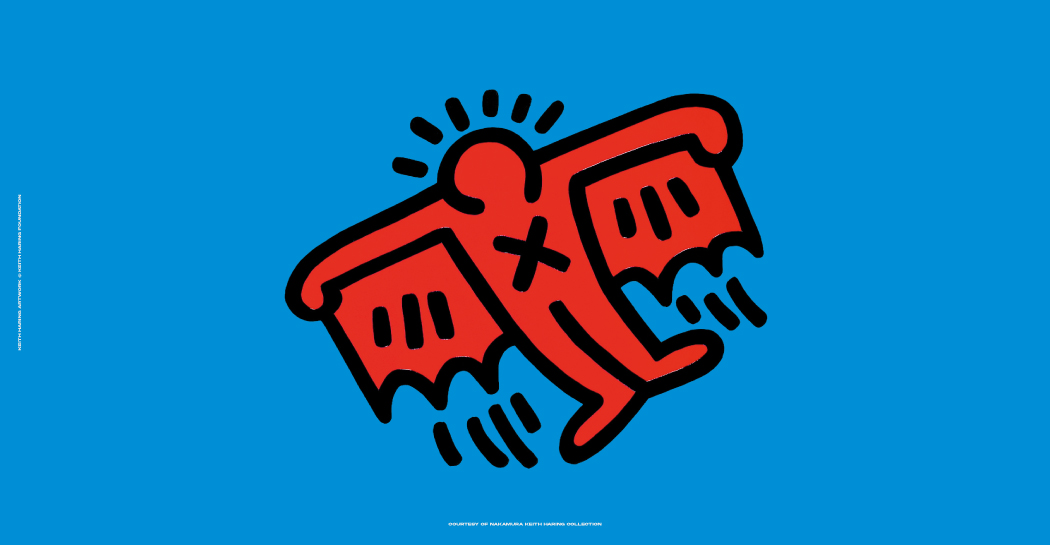 Keith Haring, X-Man (1984)