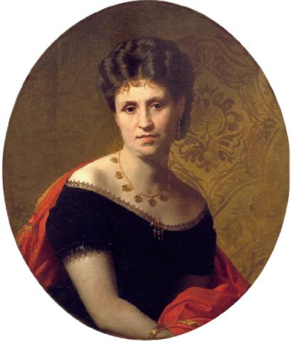 Virginia Bartolucci Ricardi, moglie di Cesare Mariani